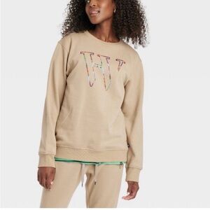 Houston White Adult Logo Crewneck
Pullover Sweatshirt